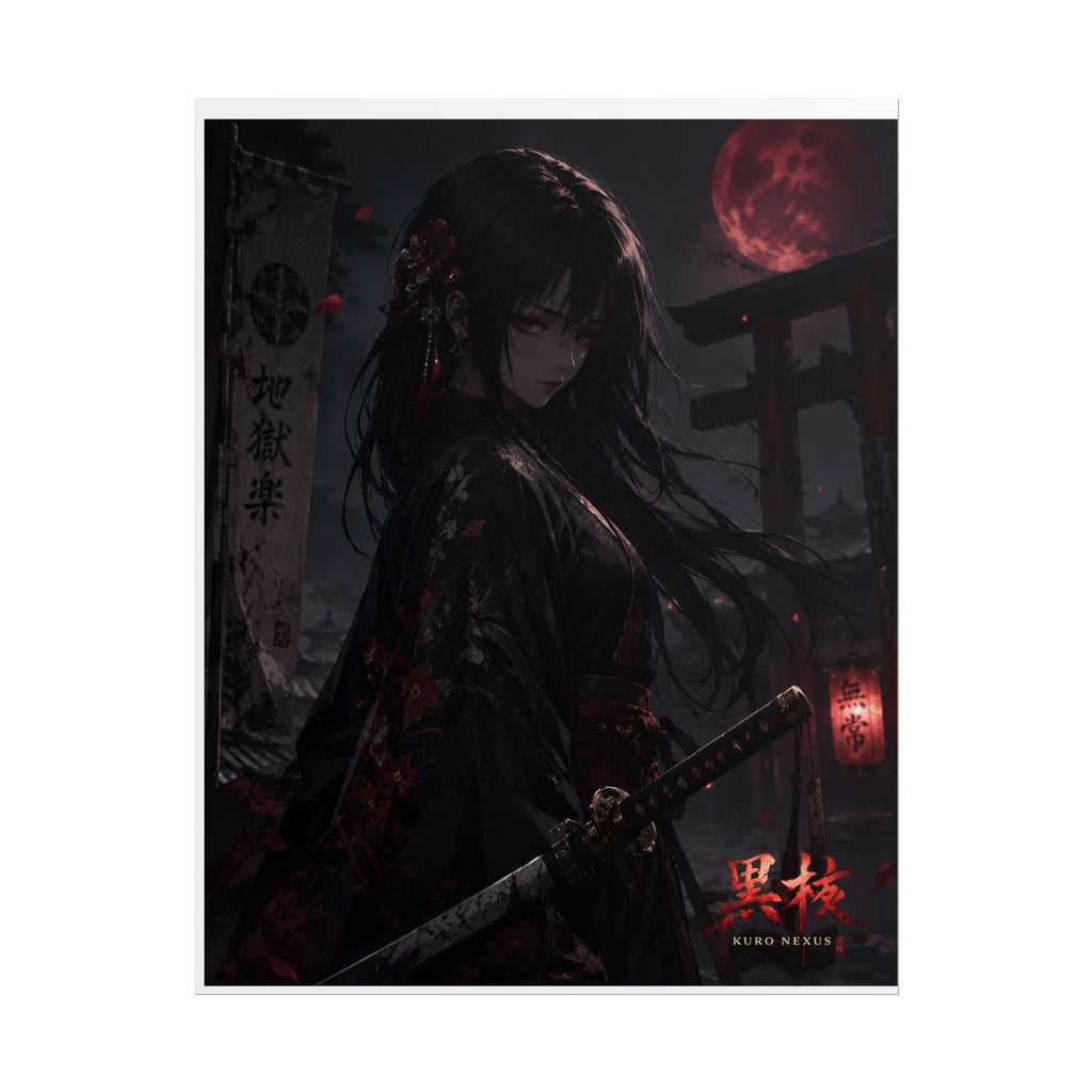 blood Moon Geisha Poster