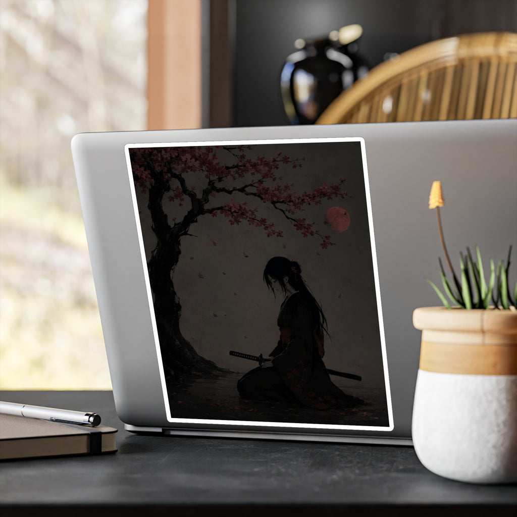 Cherry Geisha Sticker