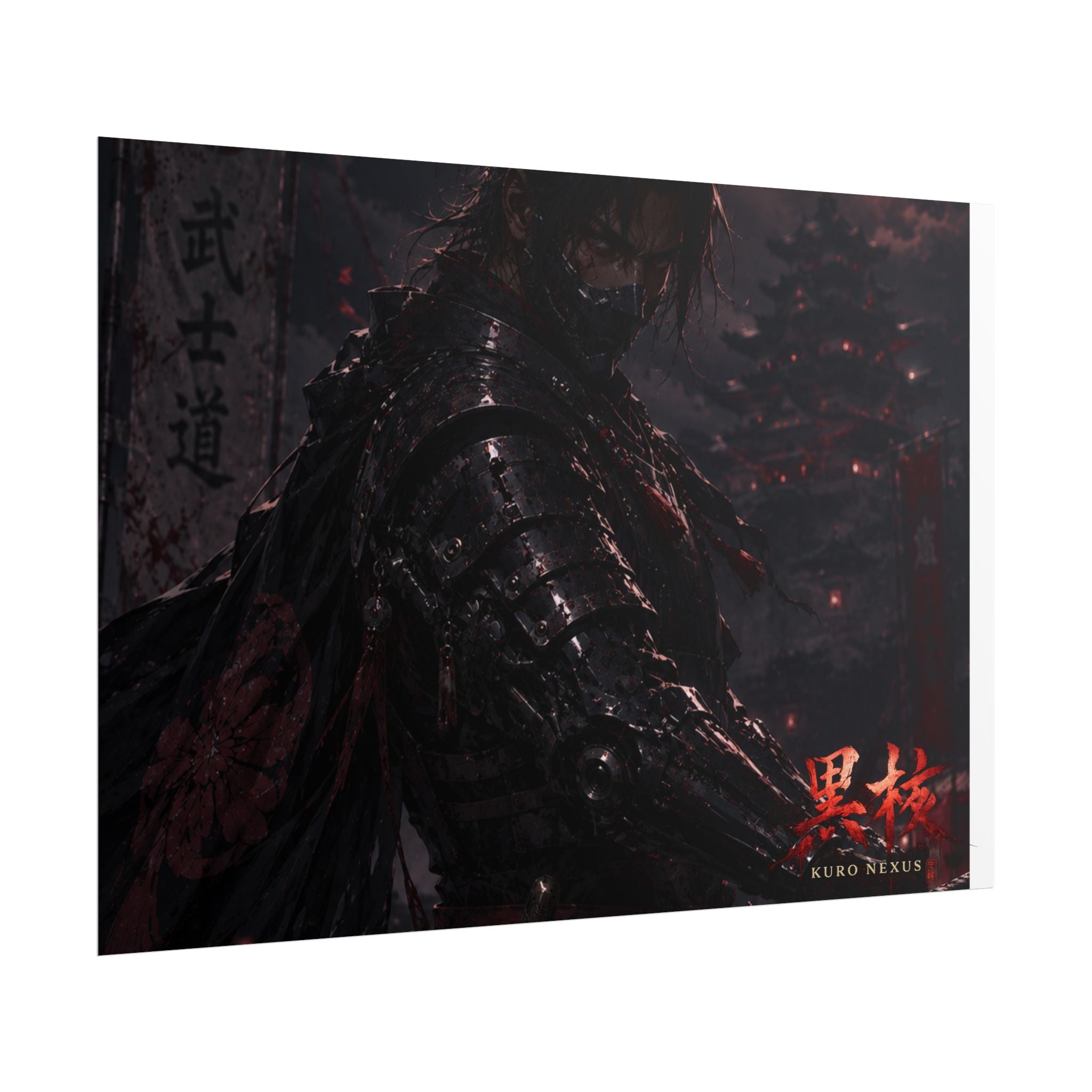 Blood Moon Samurai Posters