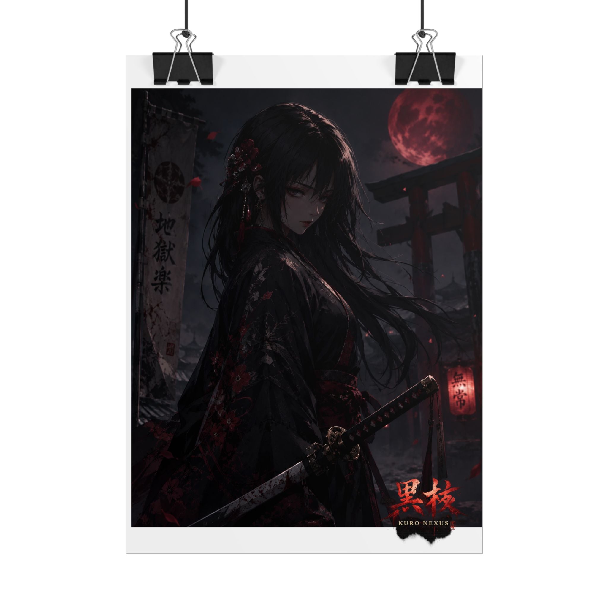 blood Moon Geisha Poster