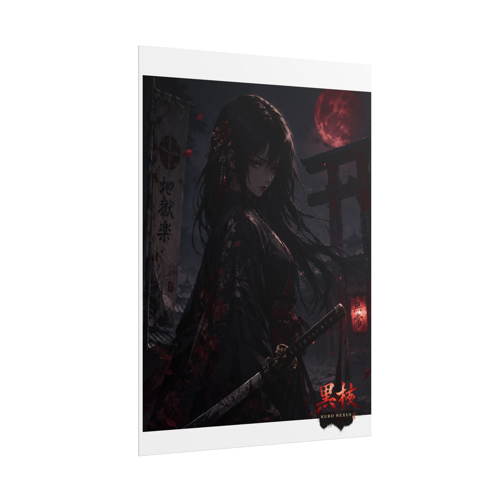 blood Moon Geisha Poster