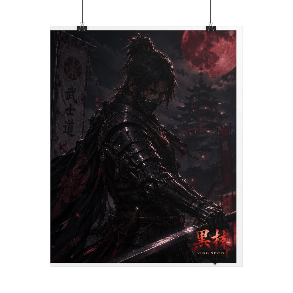 Blood Moon Samurai Posters