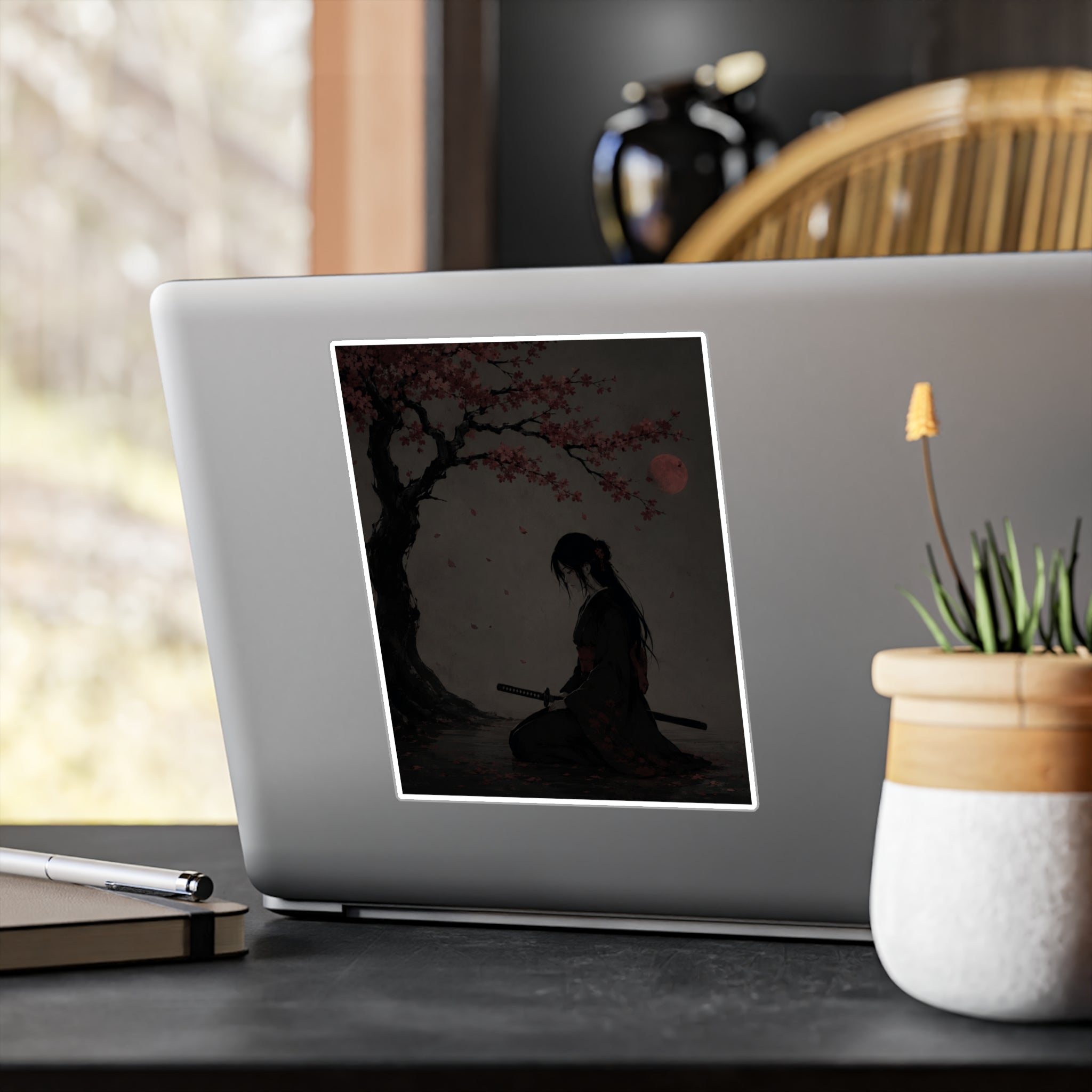 Cherry Geisha Sticker