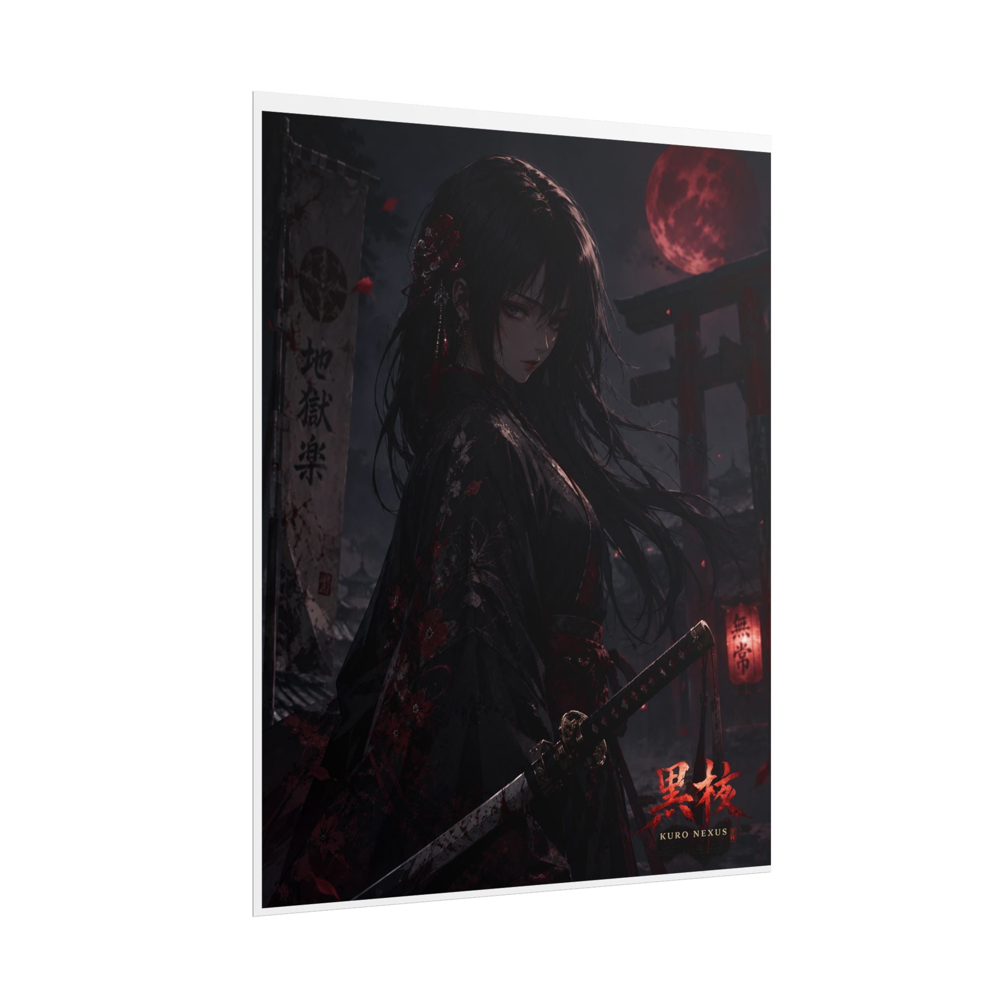 blood Moon Geisha Poster